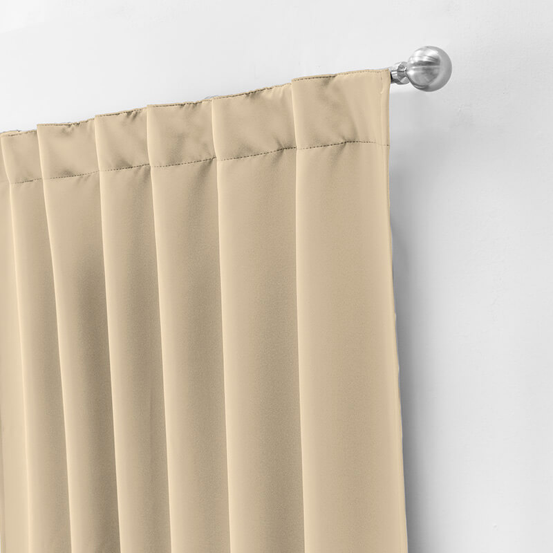 Cortinas Blackout Catania Beige 1