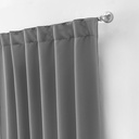 Cortinas Blackout Catania Gris 1