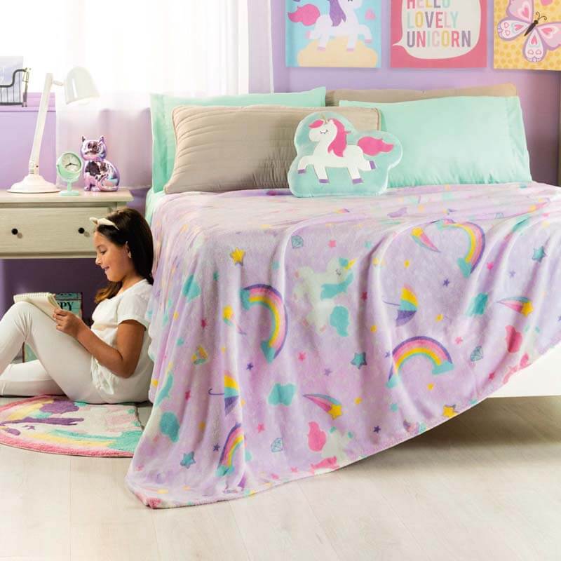 Cobertor Ligero Sweet Unicorn 5
