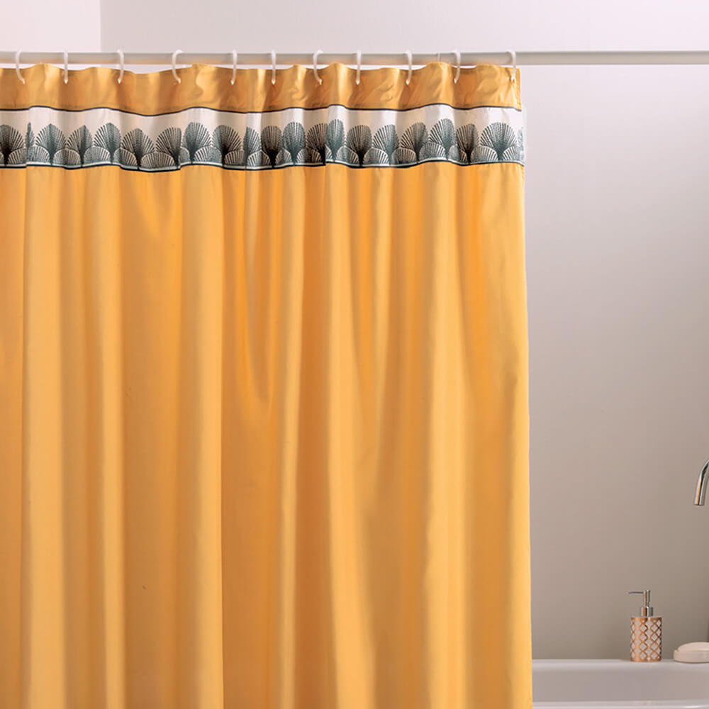 Cortina De Baño Amarelo